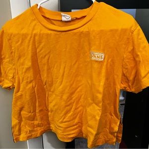 Women’s Vans Crop Embroidered TShirt